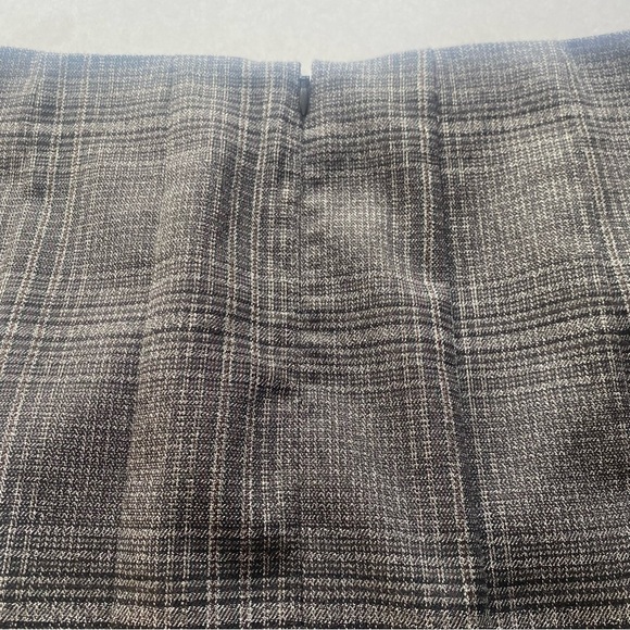 B. Wear plaid‎ pencil skirt flare hem size 11 rayon gray pre owned zipper casual - Picture 13 of 15
